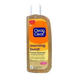 Clean & Clear Morning Burst Oil-Free Gentle Daily Acne Face Wash Cleanser